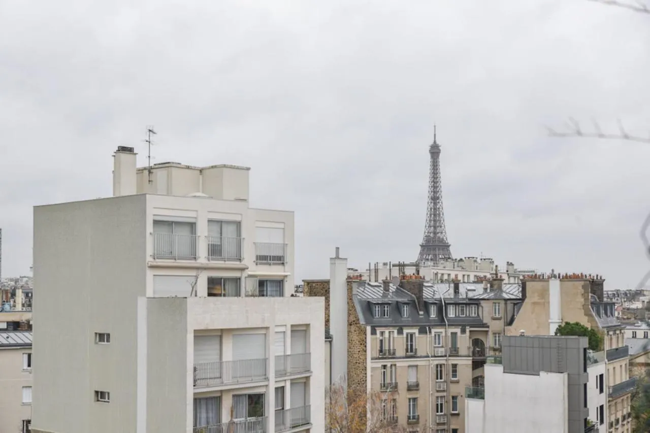 50 M Unoverlooked Nest With Eiffel Tower View Paris 0*,